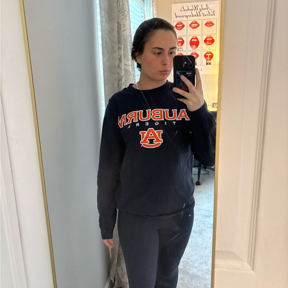 Auburn Tigers Women's Navy Top